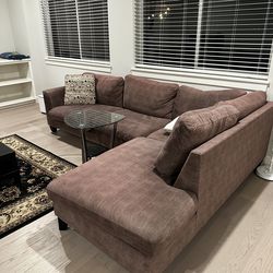 Large sectional in good condition for sale