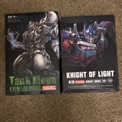 Black Mamba Ls-06 Megatron And Ls-03 Optimus