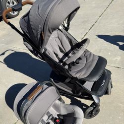 Nuna Stroller and Car seat (Base with Load Leg Included)