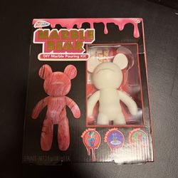 new Marble bear DIY marble pouring Kit