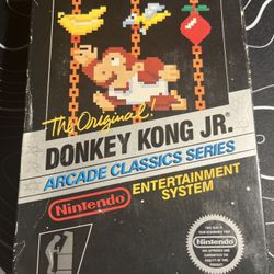 NES  ORIGINAL Donkey Kong Jr 