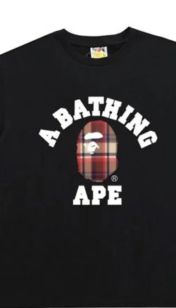 Bape Burberry shirt