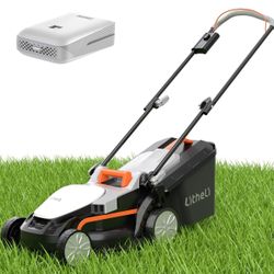 New Cordless 13”  20V Electric Lawn Mower 4.0Ah Portable Battery charger 