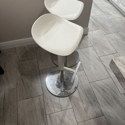 White Barstools