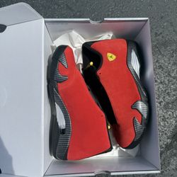 Jordan 14 Ferrari Sizes 9.5 10 10.5 11.5