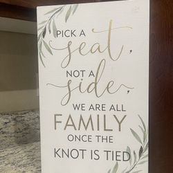Wedding Sign 