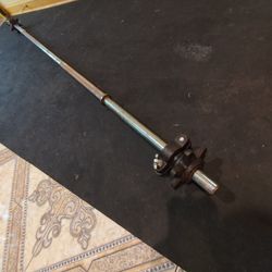 6ft Standard 1inch Barbell With Collars--