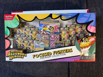 Pokémon Ascended Heroes Focus Fighters Sam’s Club Exclusive