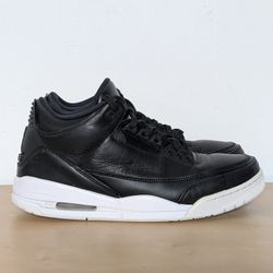 Nike Air Jordan 3 Retro Cyber Monday 2016 Black White Sneakers 136064-020 Men’s Size 11