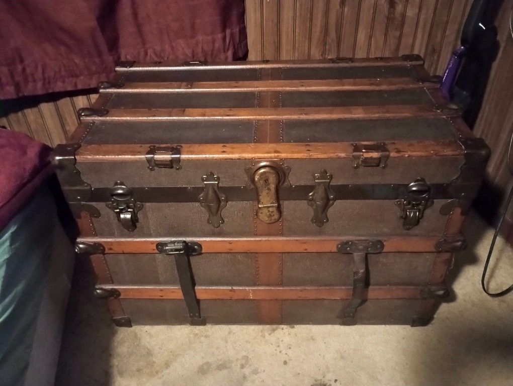 1880/1920's Steamer Trunk