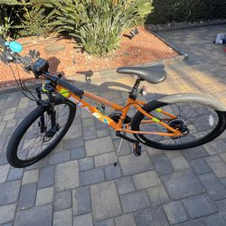 Orange Mountain Bike
