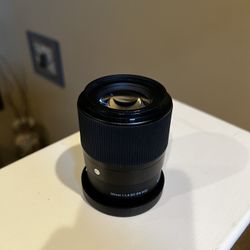 Sigma 30mm 1.4 Sony e Mount