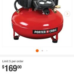 Brand New Porter Cable 6 Gallon Air Compressor 85 Or Best Offer