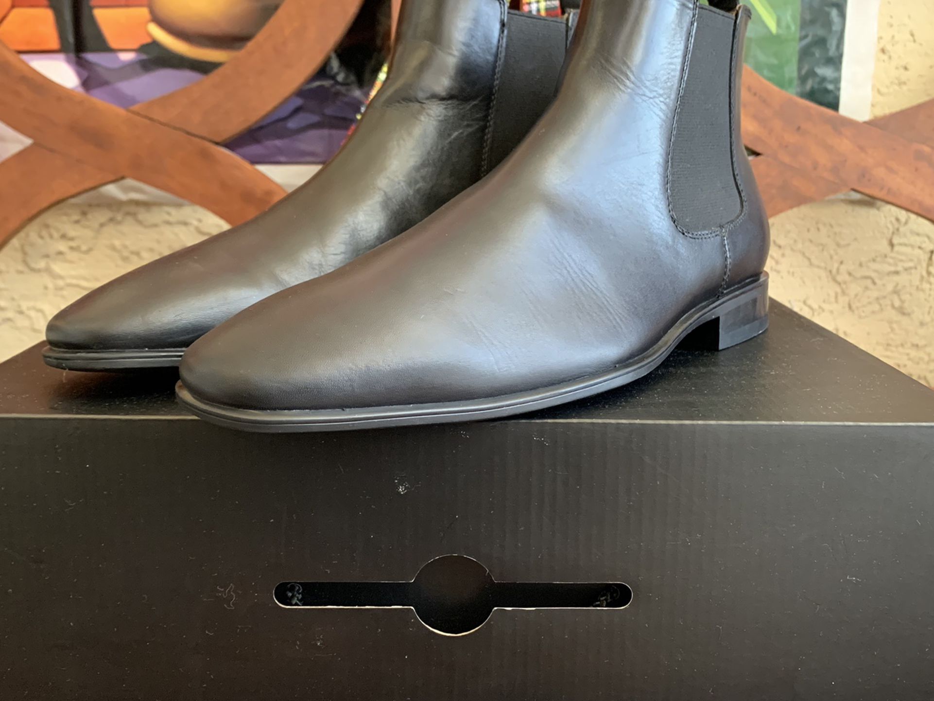 Sammenhængende Tale spyd Aldo Men Leather Chelsea Boot for Sale in Las Vegas, NV - OfferUp