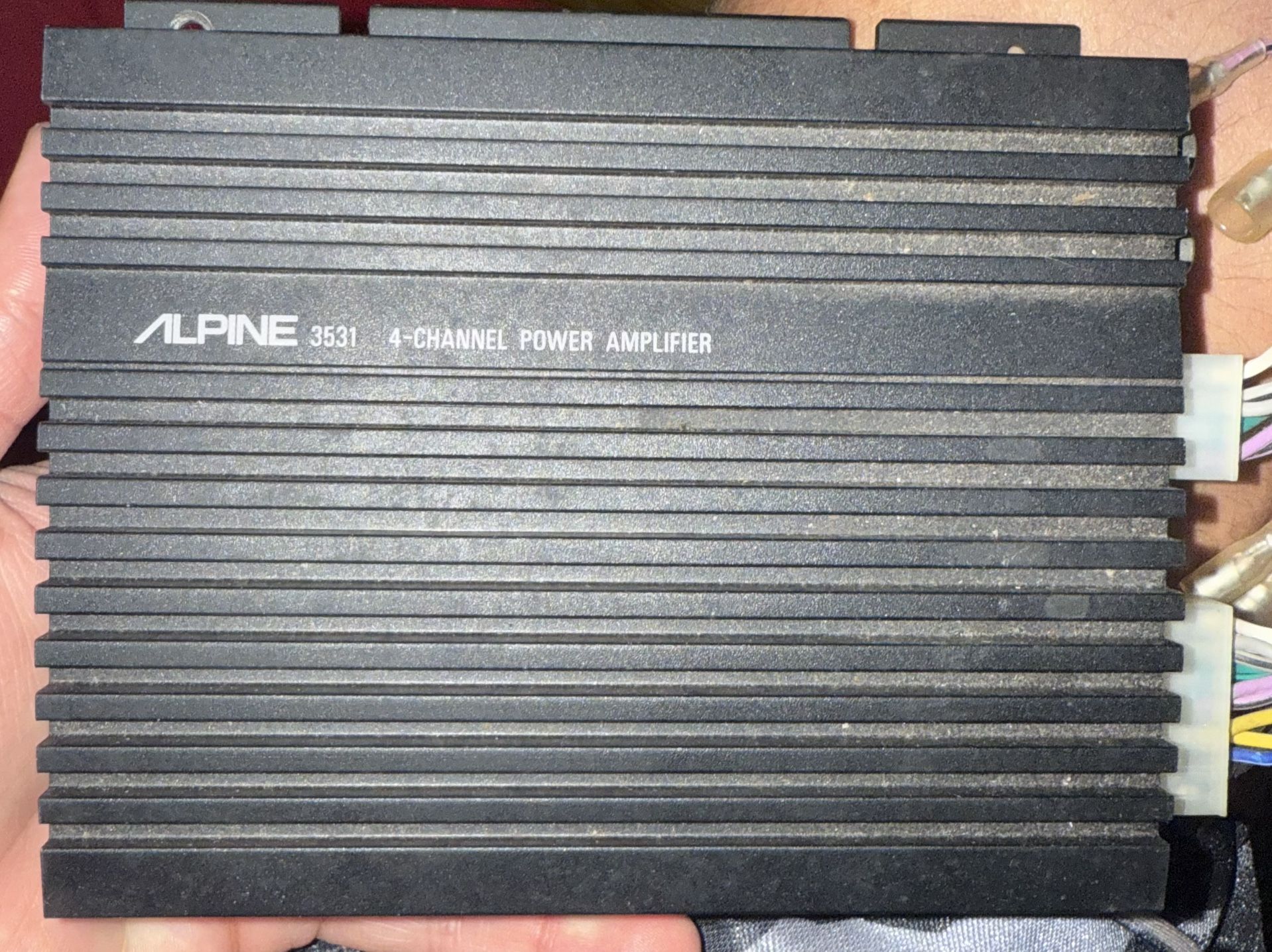 Alpine 4 Channel 400 Watt Amplifier
