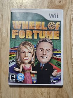 Wheel of Fortune Nintendo Wii Video Game CIB Complete In Box With Manual