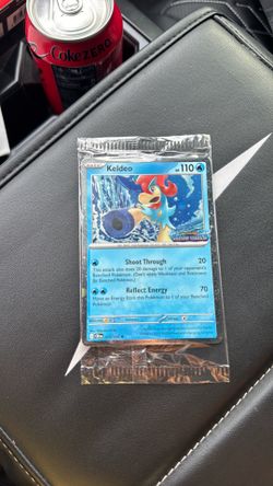Pokémon Keldeo Chaos Rising Stamped Card 019/086 Release Day Promo