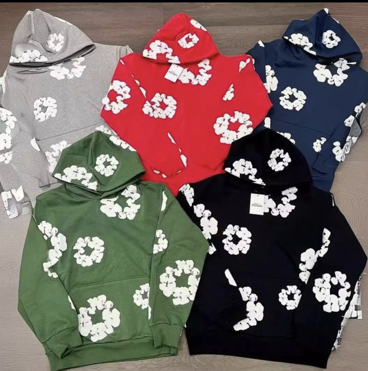 Denim tear hoodies