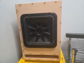 KICKER L7 12" SUBWOOFER,  KICKER  VXAI800.1 AMPLIFIER