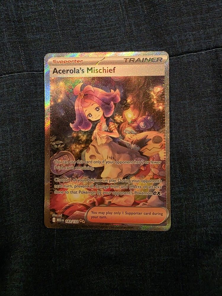 Pokemon Mega Evolution Acerola's Mischief #183