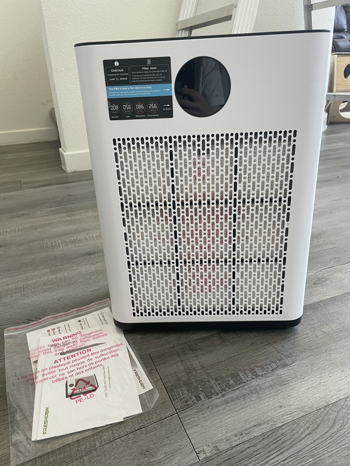 Freshdew HEPA Air Purifier (up to 2300 Sq Ft) 