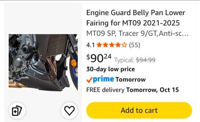 Engine Guard Belly Pan