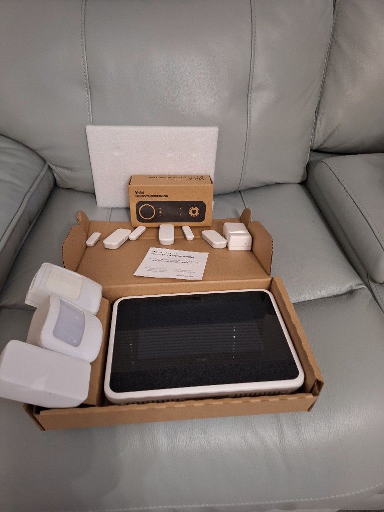 Indoor Vivint Alarm System. With Camera