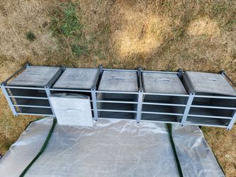Cubed storage modular