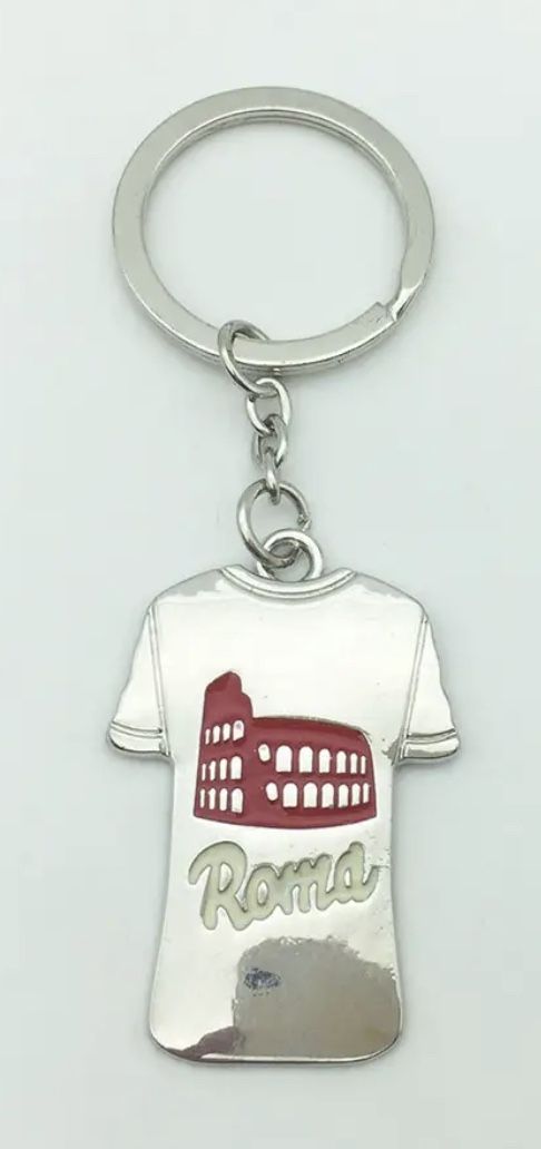 Italy, Rome Coliseum T-shirt Keychain