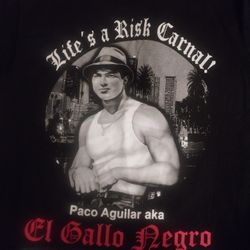Life's A Risk Carnal T Shirt Blood In Blood Out 