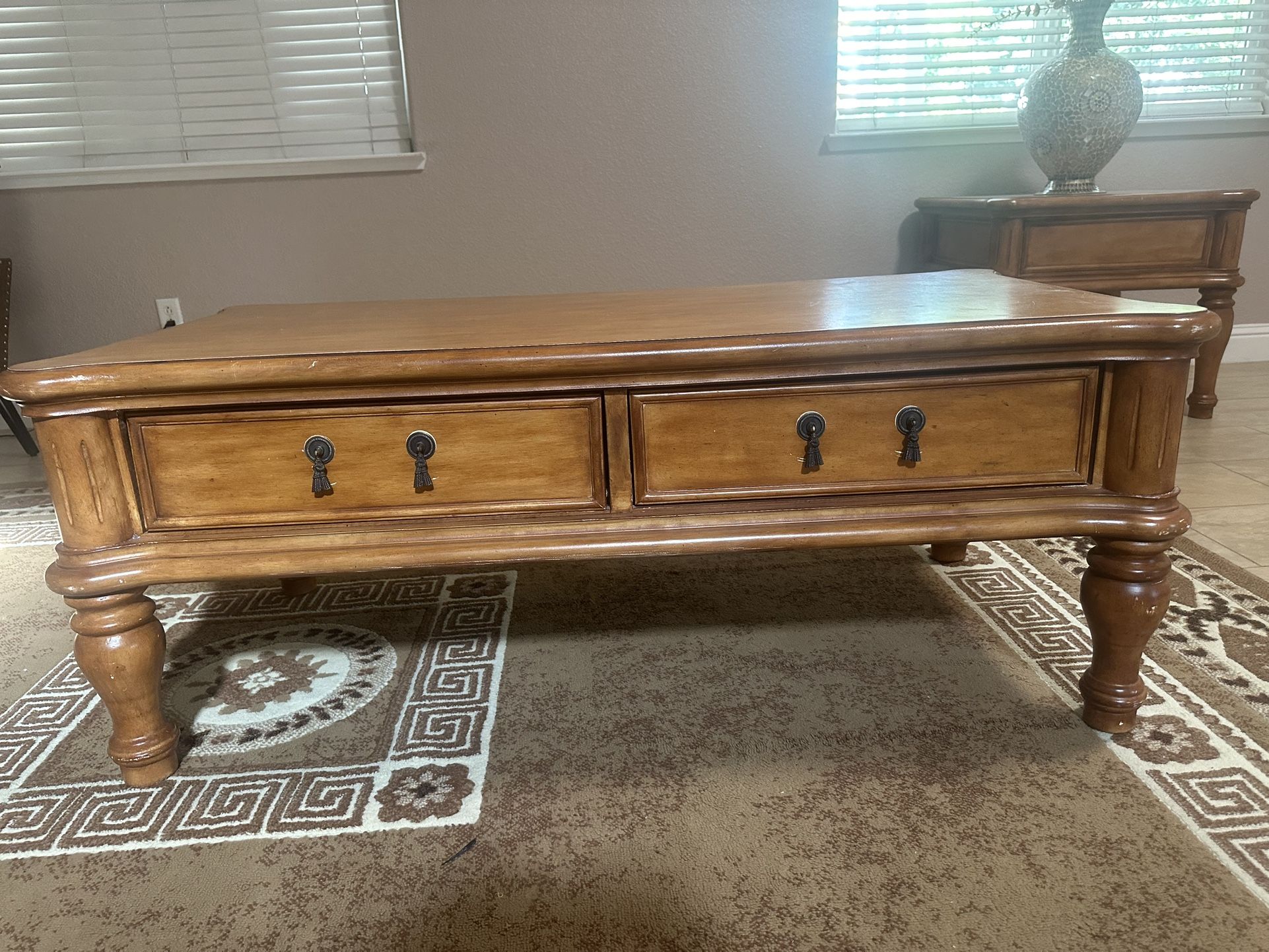 Coffee Table And End Table