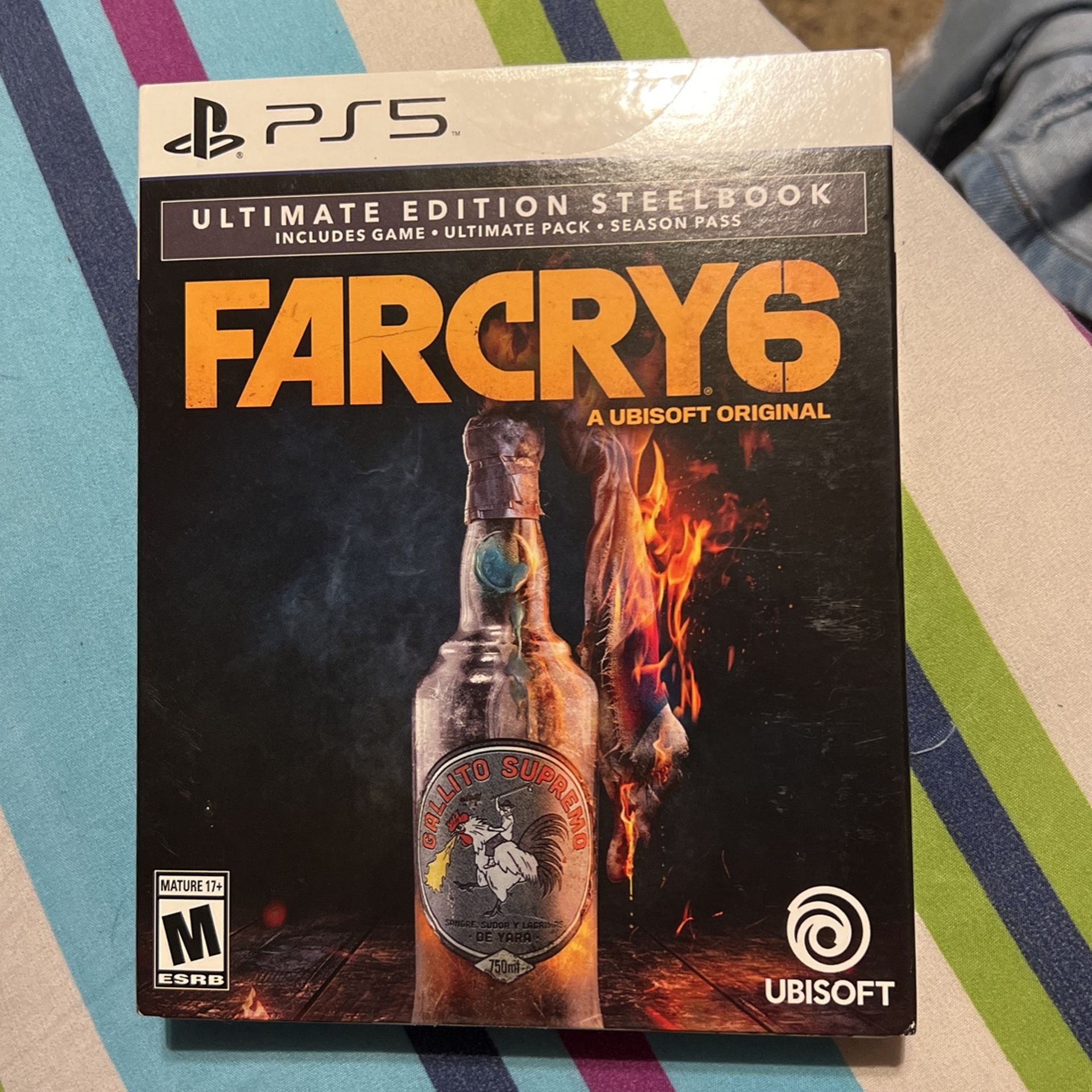 Brand New Far cry 6 Ultimate Edition Steel book