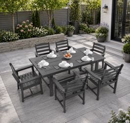 Brand New Patio Outdoor Dining Table Set