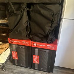 12” Harbinger Speakers 