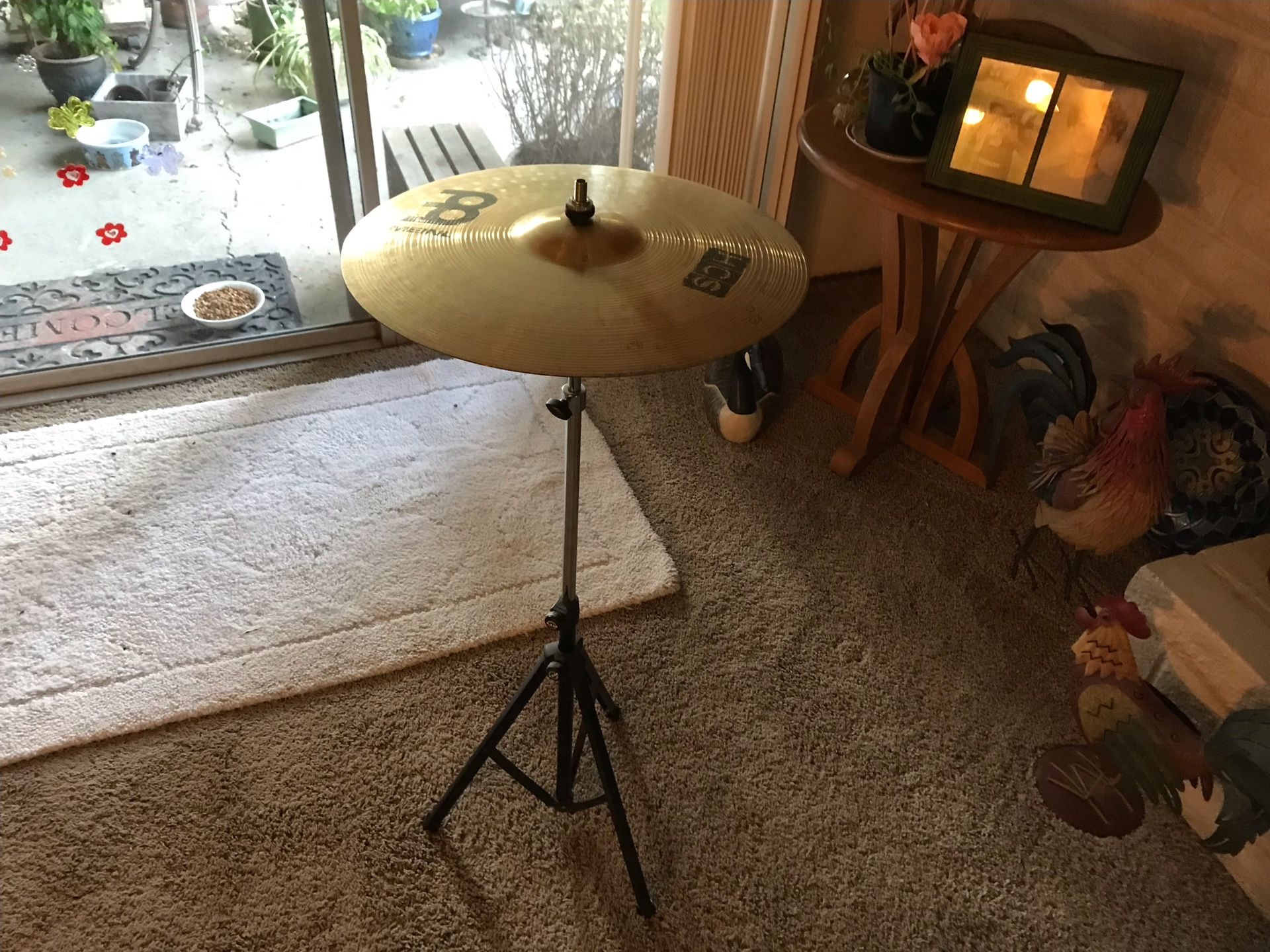 Meinl Cymball w/Stand