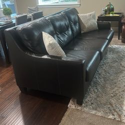 Leather Living Room 
