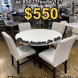 5 PCs Dining Table Set Brand New