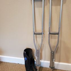 Guardian Crutches & Boot