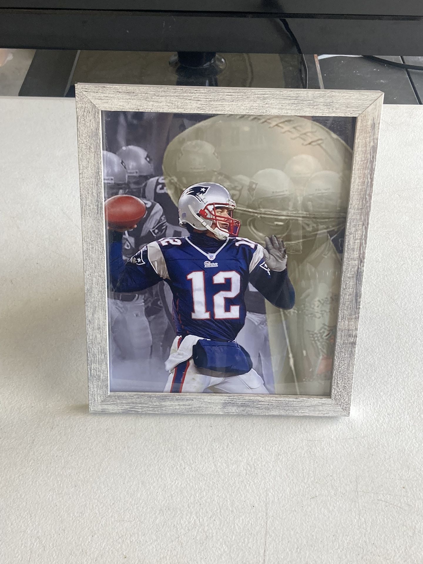 NFL New England Patriots Tom Brady Frame
