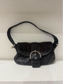 Coach black bag