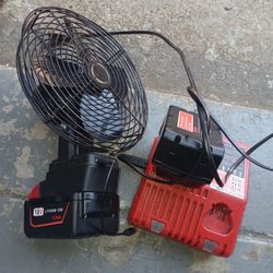 Rechargeable Battery Fan