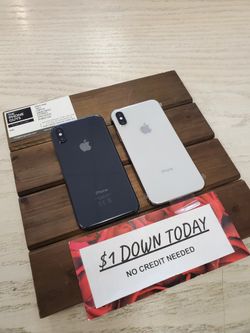 💥 iPhone X for Under $120?! Yup – $1 Down Today and Includes 6-Month Warranty