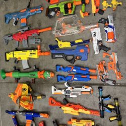 Nerf gun lot