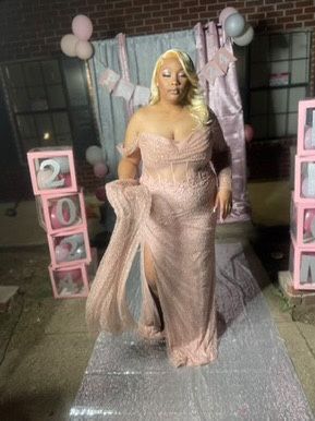 Prom Dress And Heels For Sale
