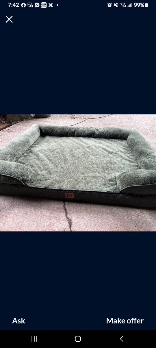 Extra Large Orthopedic Dog Bed
