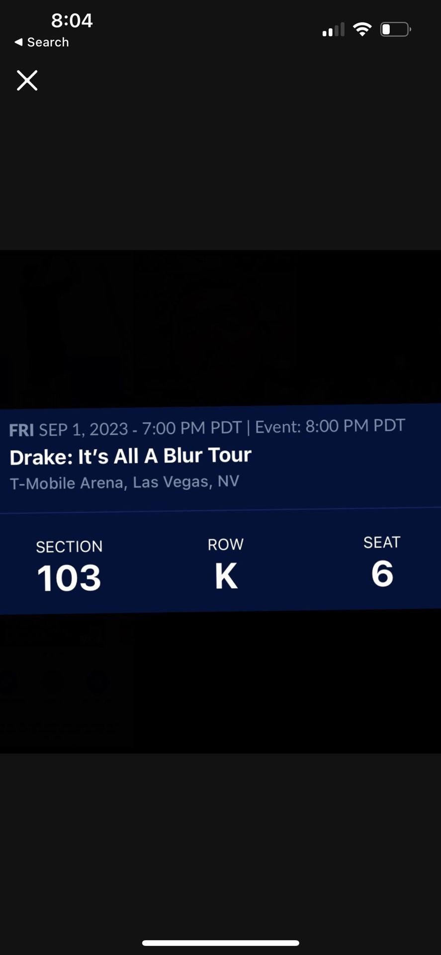 Drake it’s All a Blur Tour
