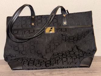 Calvin Klein Tote Bag – Black Monogram – New with Tag