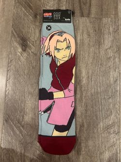 New with tags stance Odd Sox Naruto Shippuden Sakura Knit Socks