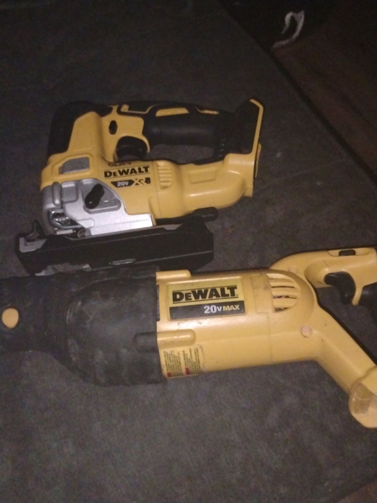 ⚡ DeWalt 20V MAX Cordless Tools – Jig Saw & Recip Saw