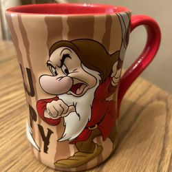 Disney Grumpy coffee mug - Snow white - red 